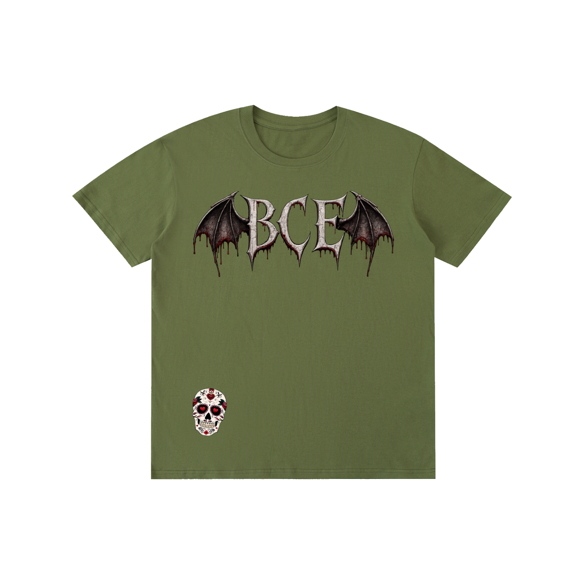 BCE Logo Shirt w/ Sugar Skull